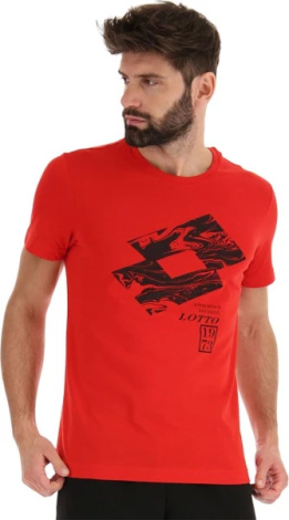Футболка Lotto TEE LOSANGA V красная 217683/0C4