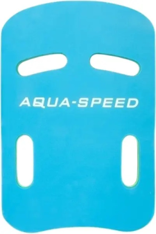 Доска для плавания Aqua Speed VERSO KICKBOARD голубо-салатово-темно-синяя 183