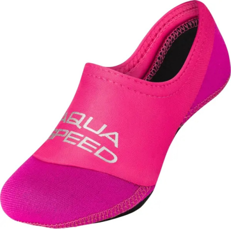 Шкарпетки для басейну Aqua Speed NEO SOCKS рожево-бузкові 177-33