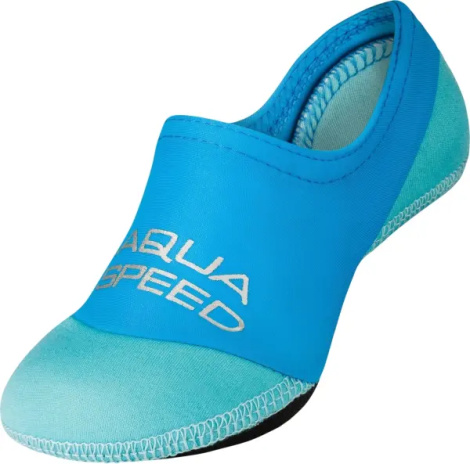 Носки для бассейна Aqua Speed NEO SOCKS голубо-бирюзовые 177-02