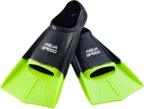 Ласты Aqua Speed TRAINING FINS салатово-черные 137-38