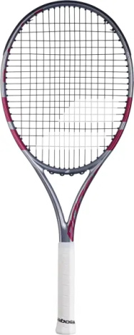 Ракетка для тенниса Babolat BOOST AERO PINK серо-темно-розовая 121267-100