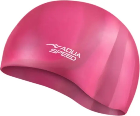 Шапочка для плавания Aqua Speed BUNT розовая 113-35