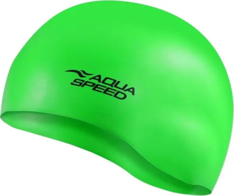 Шапочка для плавання Aqua Speed MONO зелена 111-11