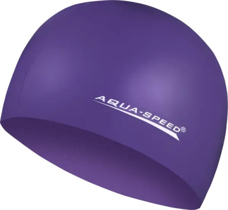 Шапочка для плавания Aqua Speed MEGA фиолетовая 100-09