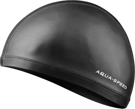 Шапочка для плавания Aqua Speed PROFI черная 090-07