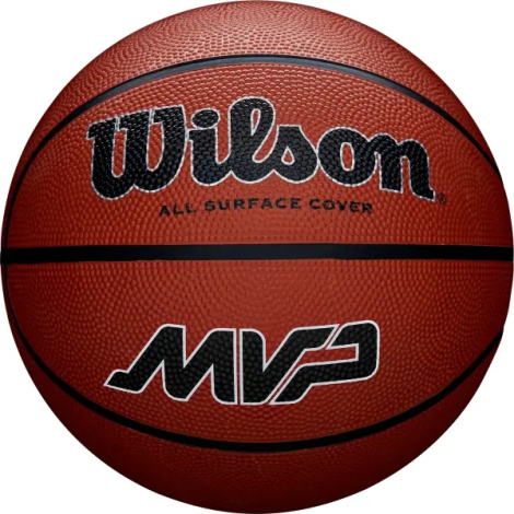 Баскетбольный мяч Wilson MVP коричневый Размер 5 WZ3018703XB5