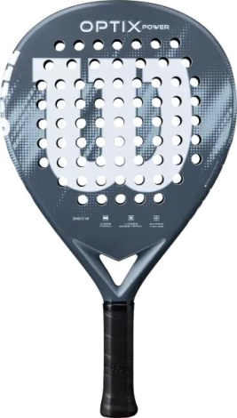 Ракетка для падл-тенісу Wilson OPTIX V2 POWER GRIP2 димчасто-темно-синя WR190821U2