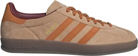 Кеды Adidas GAZELLE INDOOR коричневые JH5412