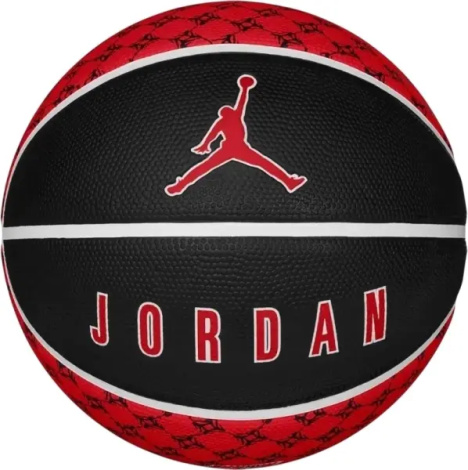 Баскетбольний м'яч Nike JORDAN PLAYGROUND 2.0 8P DEFLATED червоно-чорний Розмір 7 J.100.8255.673.07