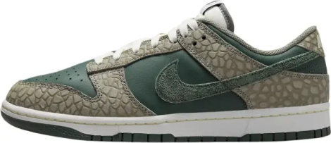 Кросівки Nike DUNK LOW PREMIUM оливково-темно-зелені HF4878-053