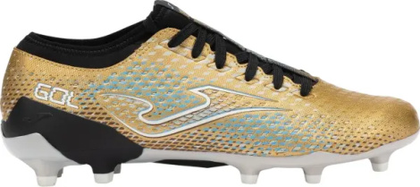 Бутси футбольні Joma GOL золотисто-блакитно-чорні GOLW2526FG