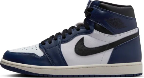 Кросівки Nike AIR JORDAN 1 RETRO HIGH OG темно-синьо-біло-чорні DZ5485-401