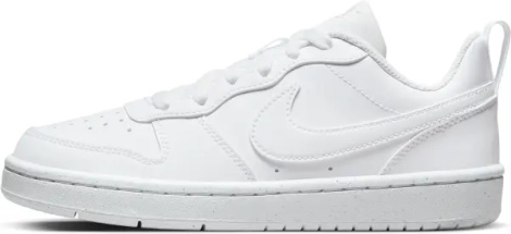 Кроссовки подростковые Nike COURT BOROUGH LOW RECRAFT (GS) белые DV5456-106