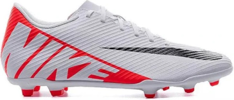 Бутси Nike VAPOR 15 CLUB FG/MG біло-червоні DJ5963-600
