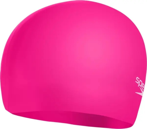 Шапочка для плавання дитяча Speedo PLAIN MOULDED SILICONE CAP JU рожева 8-70990F290