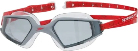 Окуляри для плавання Speedo AQUAPULSE MAX GOG V3 AU червоно-сірі 8-11764C732