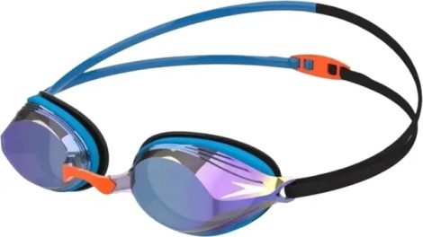 Окуляри для плавання Speedo VENGEANCE MIR GOG AU синьо-чорно-помаранчеві 8-11324G790