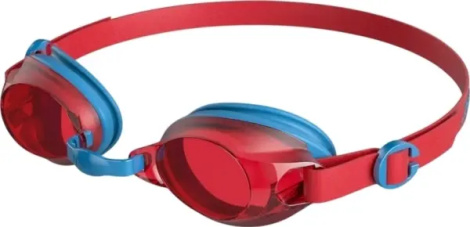 Окуляри для плавання дитячі Speedo JET V2 GOG JU червоно-блакитні 8-09298C106