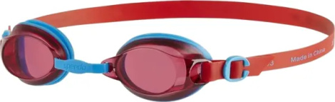 Очки для плавания детские Speedo JET V2 GOG JU красно-голубые 8-09298C103-2