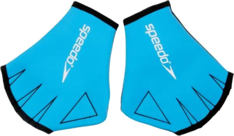 Рукавички для плавання Speedo AQUA GLOVE AU блакитні 8-069190309