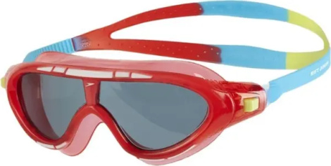 Окуляри для плавання дитячі Speedo RIFT GOG JU ASSORTED червоно-блакитно-лаймові 8-01213C102-3