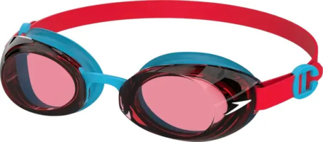 Окуляри для плавання дитячі Speedo JUNIOR JET 2.0 червоно-блакитні 8-00493515070