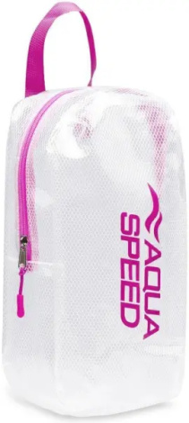 Косметичка Aqua Speed DRY POUCH S 3L прозрачно-бело-розовая 757-03