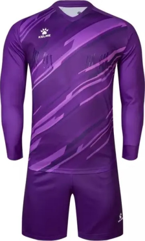 Комплект вратарской формы Kelme ZAMORA II фиолетовый 7361ZB1256.9500