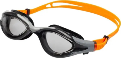 Очки для плавания Aqua Speed AQUILO черно-серо-оранжевые 728-75