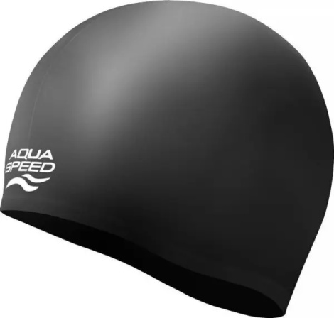 Шапочка для плавання Aqua Speed VOLUME CAP чорна 706-07