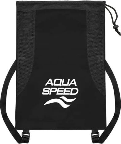 Сумка-мішок Aqua Speed MESH BACK PACK чорна 630-07