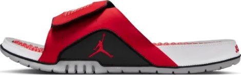 Шльопанці Nike JORDAN HYDRO 4 RETRO червоно-сірі 532225-600