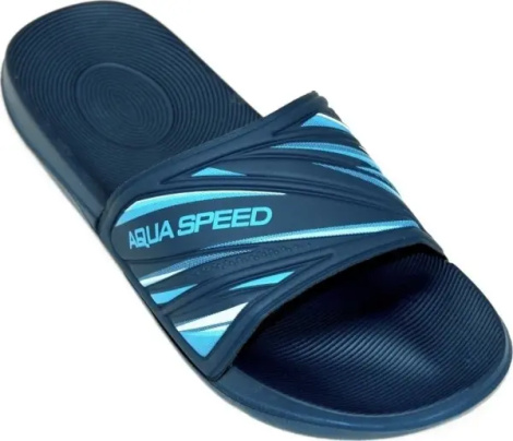 Шлепанцы Aqua Speed IDAHO темно-сине-голубые 514-10