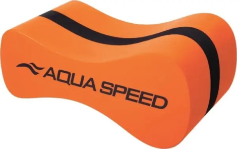 Доска для плавания Aqua Speed WAVE PULLBUOY оранжево-черная 293-75