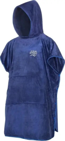 Рушник-пончо Aqua Speed PONCHO темно-синій 85x200 см 288-10