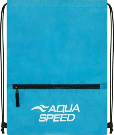 Сумка-мешок Aqua Speed GEAR SACK ZIP голубая 239-02