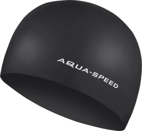 Шапочка для плавання Aqua Speed 3D CAP чорна 092-07