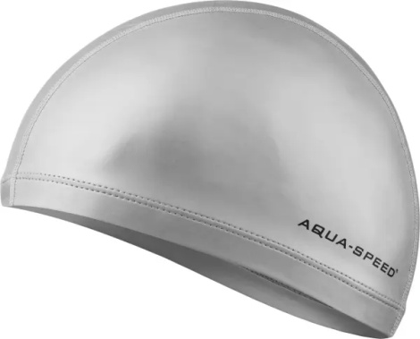 Шапочка для плавання Aqua Speed PROFI срібна 090-26