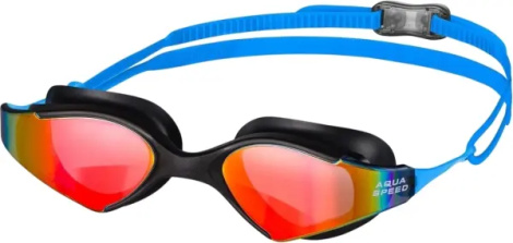 Окуляри для плавання Aqua Speed BLADE MIRROR блакитно-чорні 060-10