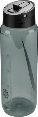 Бутылка для воды Nike TR RENEW RECHARGE STRAW BOTTLE 24 OZ 709 мл темно-серая N.100.7642.044.24