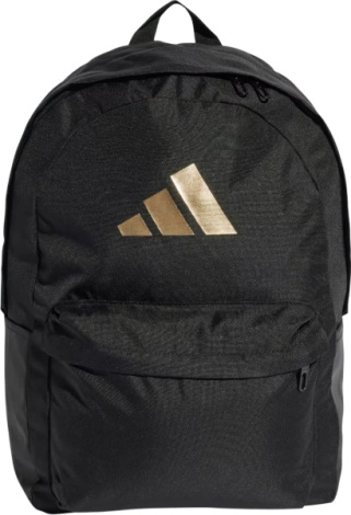 Рюкзак Adidas CLASSIC 3 BAR LOGO 27,5L черно-золотой IS7048