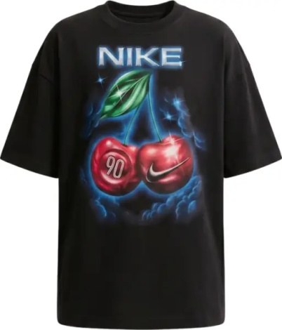 Футболка жіноча Nike SPORTSWEAR OVERSIZED чорна IR7836-010