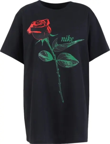 Футболка жіноча Nike SPORTSWEAR OVERSIZED чорна IR7826-010