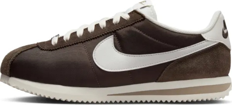Кроссовки женские Nike CORTEZ TEXTILE темно-коричнево-белые DZ2795-200