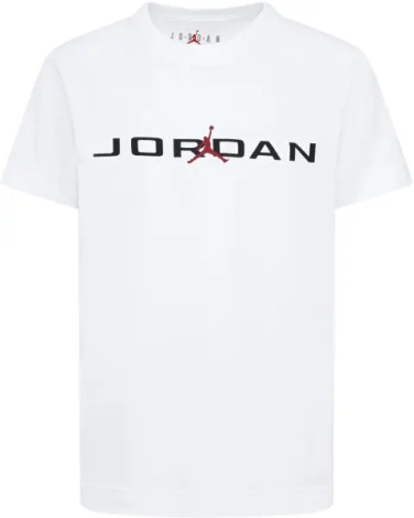 Футболка підліткова Nike JORDAN AIR STRETCH біла 95D628-001
