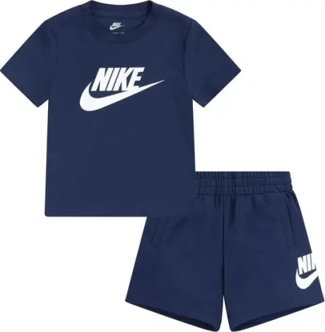 Комплект літній дитячий Nike SPORTSWEAR CLUB темно-синій 86L596-U90