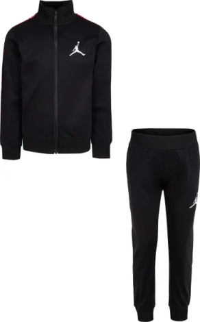 Спортивный костюм детский Nike AIR JORDAN TRICOT SET черно-красный 85A449-023