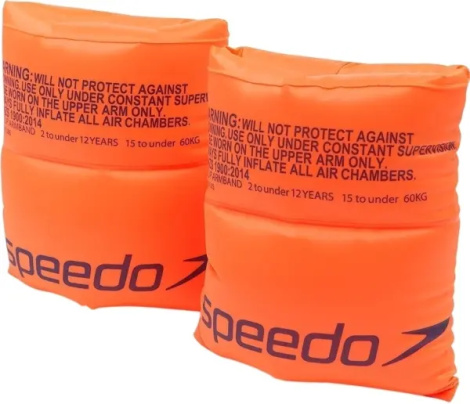 Нарукавники для плавания надувные детские Speedo ROLL UP ARMBAND JU оранжевые 8-069451288