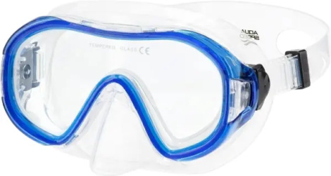 Маска для плавання дитяча Aqua Speed JUNIOR прозоро-синя 223-11